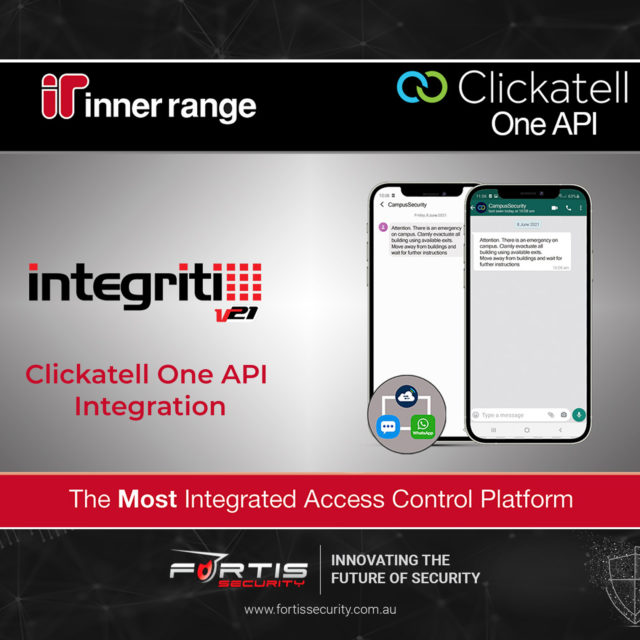 Clickatell One API Integration for Integriti v21